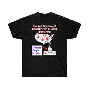 2nd Amendment protects the people from the Gov't. -  Unisex Ultra Cotton Tee