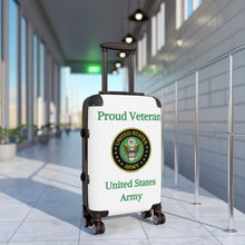 Load image into Gallery viewer, Proud Veteran - U.S. Army - Suitcases
