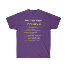 Load image into Gallery viewer, The Truth about Jan. 6 - Unisex Ultra Cotton Tee
