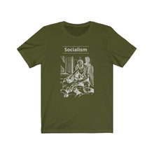 Load image into Gallery viewer, Socialism.  Unisex Jersey Short Sleeve Tee
