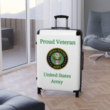 Load image into Gallery viewer, Proud Veteran - U.S. Army - Suitcases
