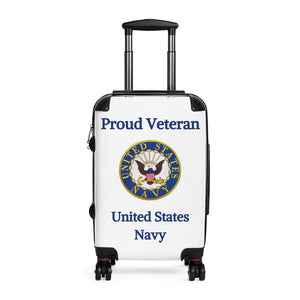 Proud Veteran - U.S. Navy - Suitcases