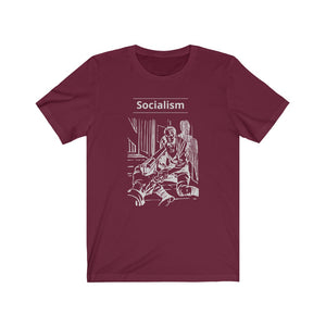Socialism.  Unisex Jersey Short Sleeve Tee