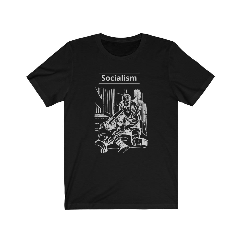 Socialism.  Unisex Jersey Short Sleeve Tee