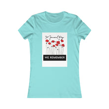 Load image into Gallery viewer, Memorial Day Poppies 1 Women&#39;s Favorite Tee
