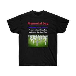 Memorial Day - The Fallen Have Spoken