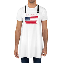 Load image into Gallery viewer, &quot;United We Stand&quot; Tattered Flag Apron
