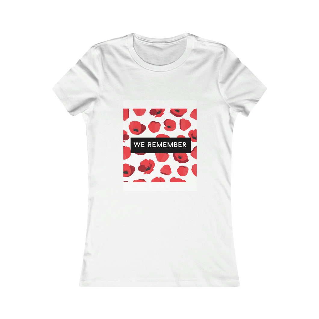 Memorial Day Poppies 2 Women's Favorite Tee