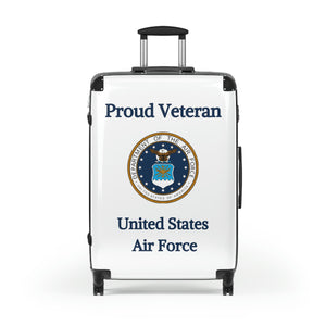 Proud Veteran - USAF - Suitcases