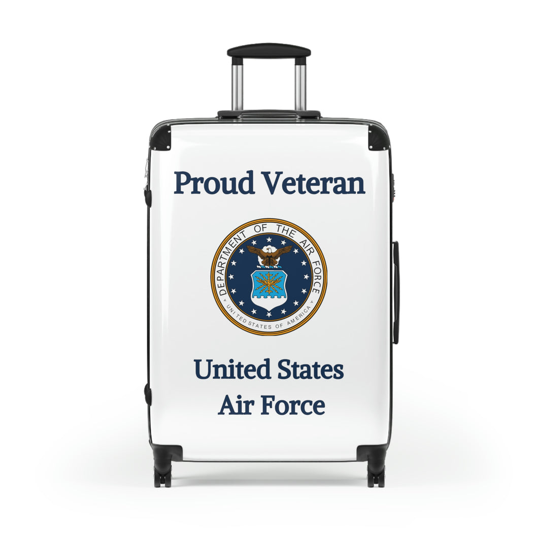 Proud Veteran - USAF - Suitcases