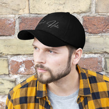 Load image into Gallery viewer, Reject Hate. Silver / Grey Embroidery.  Unisex Twill Hat
