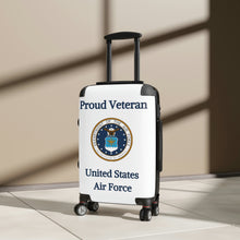 Load image into Gallery viewer, Proud Veteran - USAF - Suitcases
