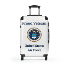 Load image into Gallery viewer, Proud Veteran - USAF - Suitcases
