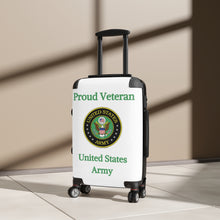 Load image into Gallery viewer, Proud Veteran - U.S. Army - Suitcases
