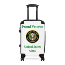Load image into Gallery viewer, Proud Veteran - U.S. Army - Suitcases
