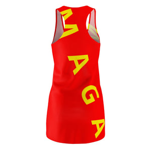 MAGA.  Women's Cut & Sew Racerback Dress