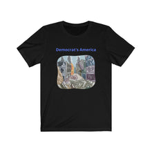 Load image into Gallery viewer, Democrats America. Unisex Jersey Short Sleeve Tee
