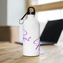 Load image into Gallery viewer, Reject Hate. Purple. Stainless Steel Water Bottle
