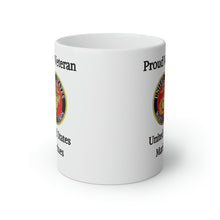 Load image into Gallery viewer, Proud Veteran - U.S. Marines - White Mug, 11oz
