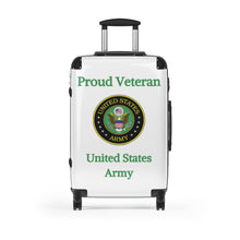 Load image into Gallery viewer, Proud Veteran - U.S. Army - Suitcases
