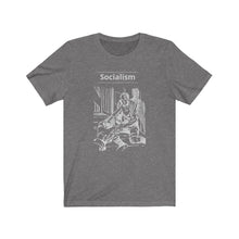 Load image into Gallery viewer, Socialism.  Unisex Jersey Short Sleeve Tee
