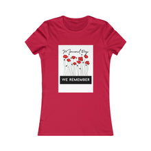 Load image into Gallery viewer, Memorial Day Poppies 1 Women&#39;s Favorite Tee
