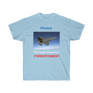 Peace Through Superior Firepower F-35